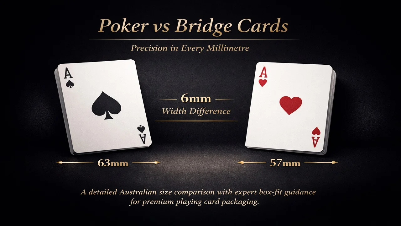 poker vs bridge cards australia what size should you choose