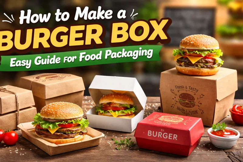 how to make burger box fine packaging au