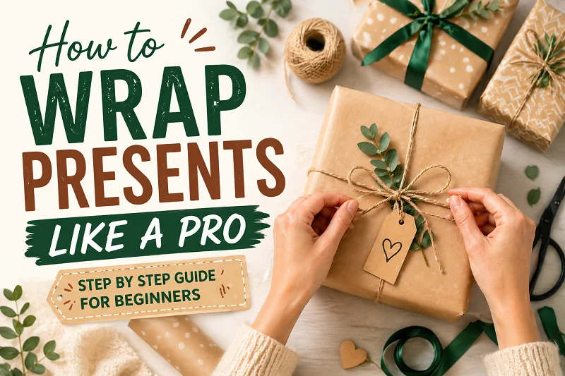 how to wrap presents like a pro step by step guide for beginners