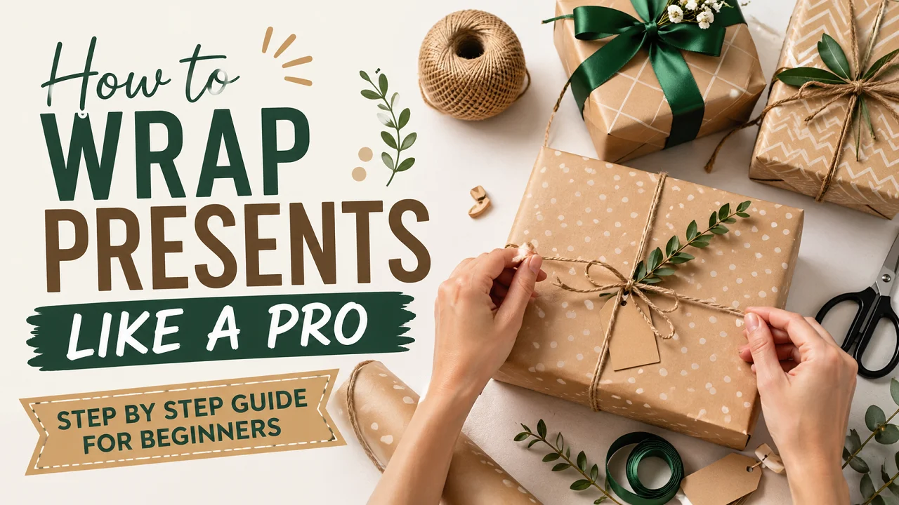 how to wrap presents like a pro