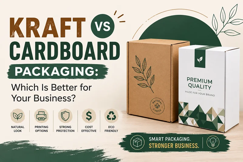 kraft vs cardboard fine packaging au