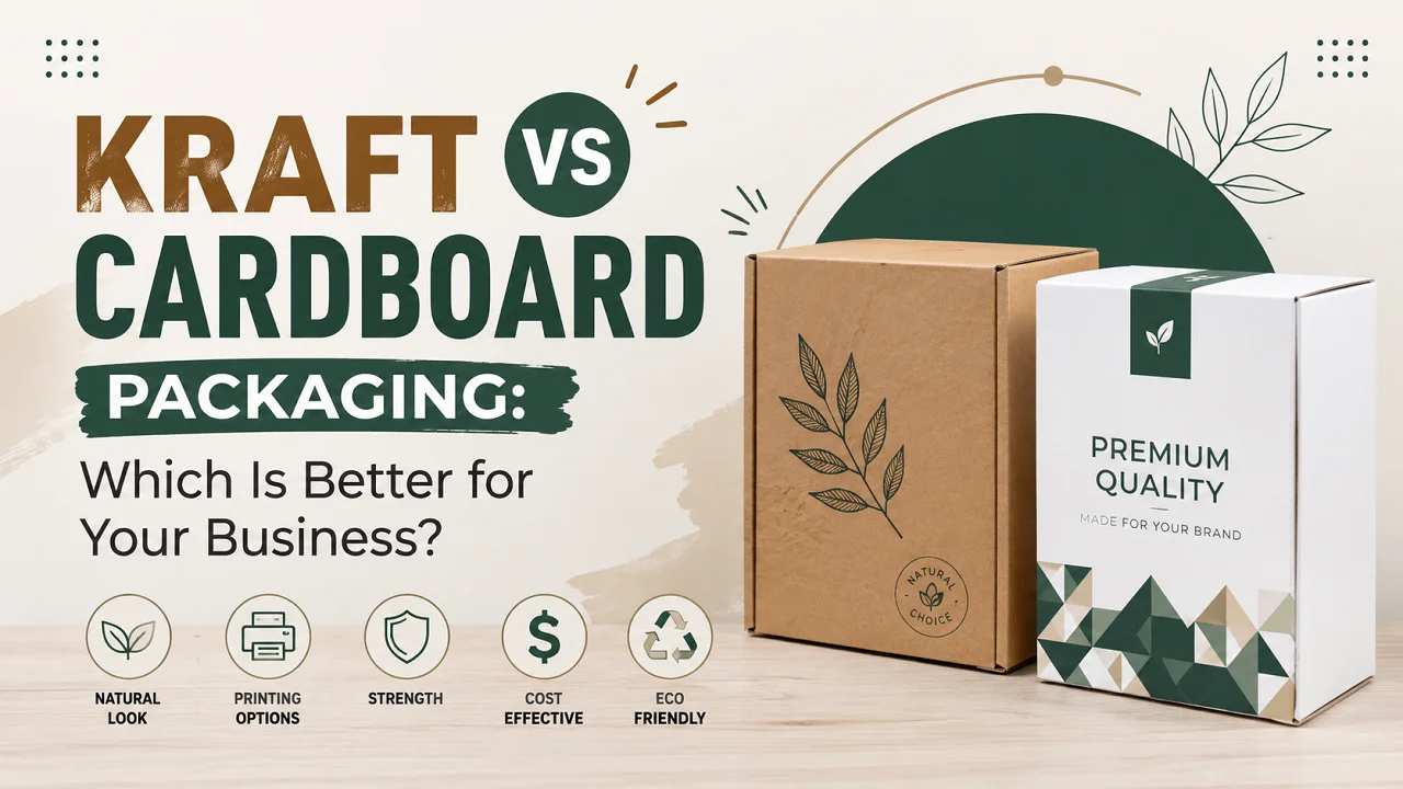 kraft vs cardboard packaging which is better for your business