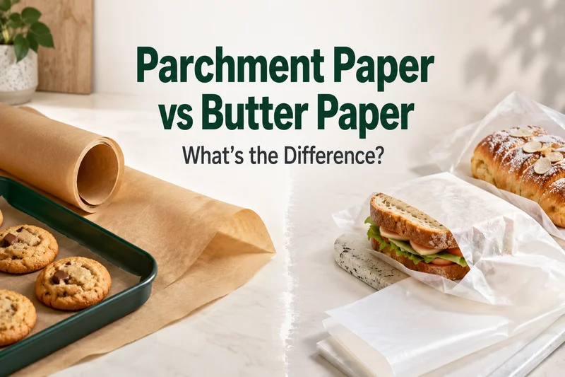 parchment paper vs butter paper fine packaging au