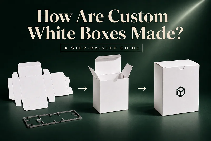 how are custom white boxes made fine packaging au