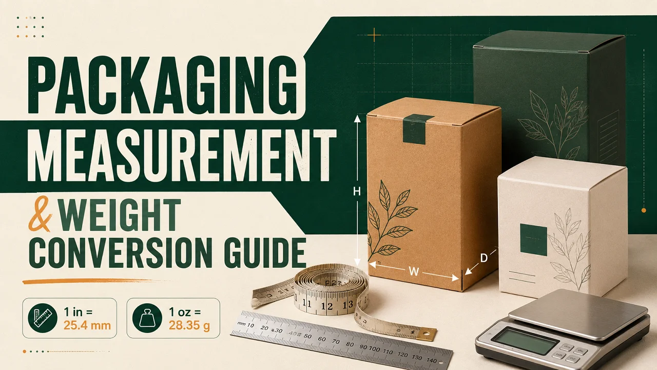 packaging measurement and weight conversion guide