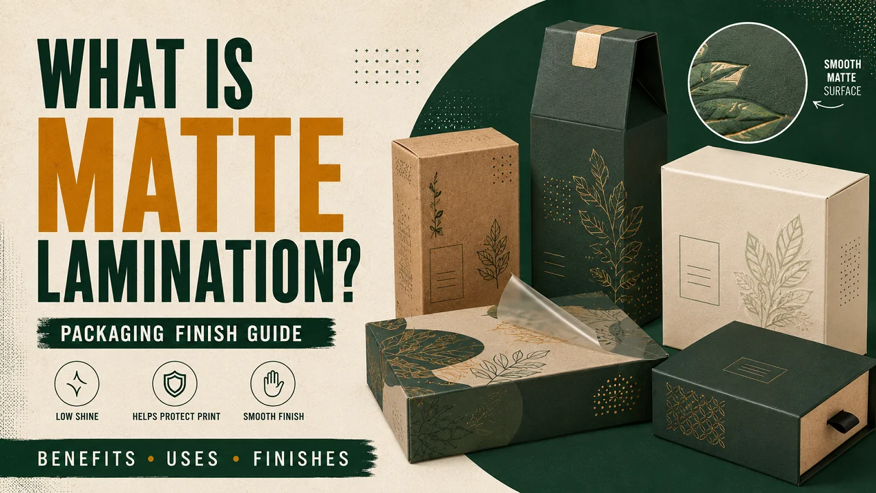 what is matte lamination in packaging benefits uses and finishes