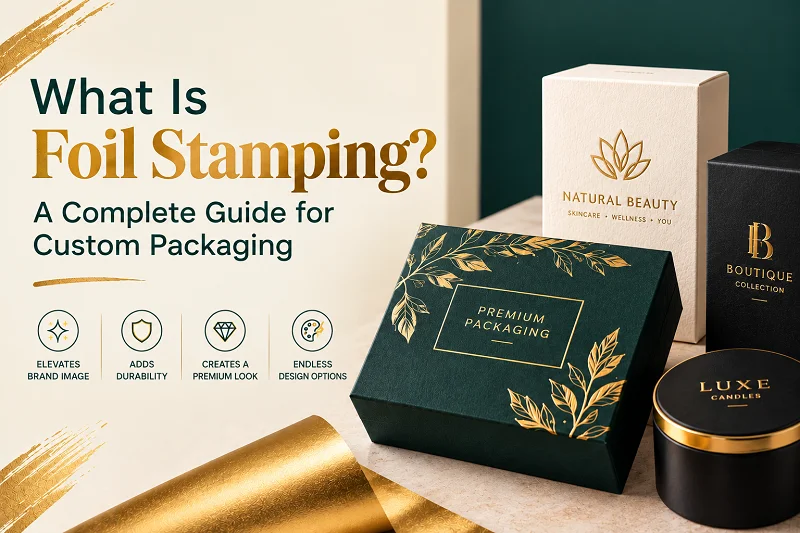 what is foil stamping fine packaging australia