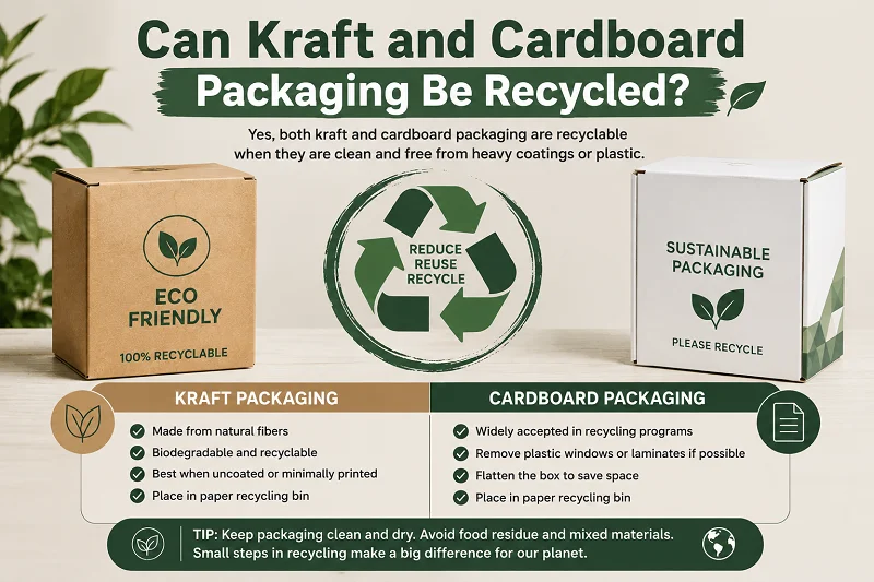 Can Kraft and Cardboard Packaging Be Recycled?