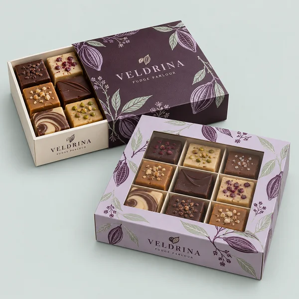 Order Custom Printed Fudge Packaging Boxes