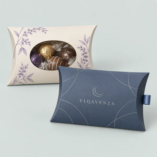 Order Custom Printed Pillow Gift Packaging Boxes
