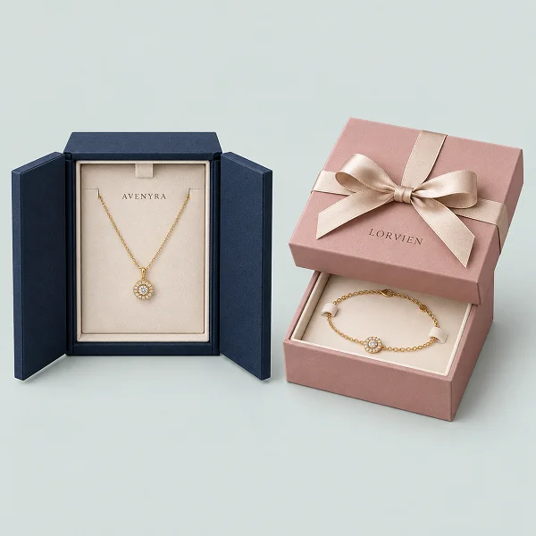 Order Custom Printed Small Jewellery Packaging Boxes