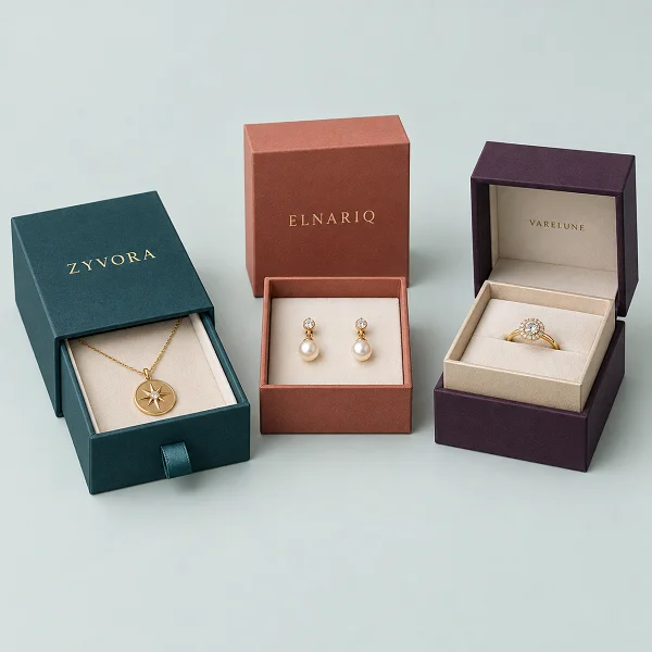 Order Small Jewellery Boxes in Bulk by Fine Packaging AU