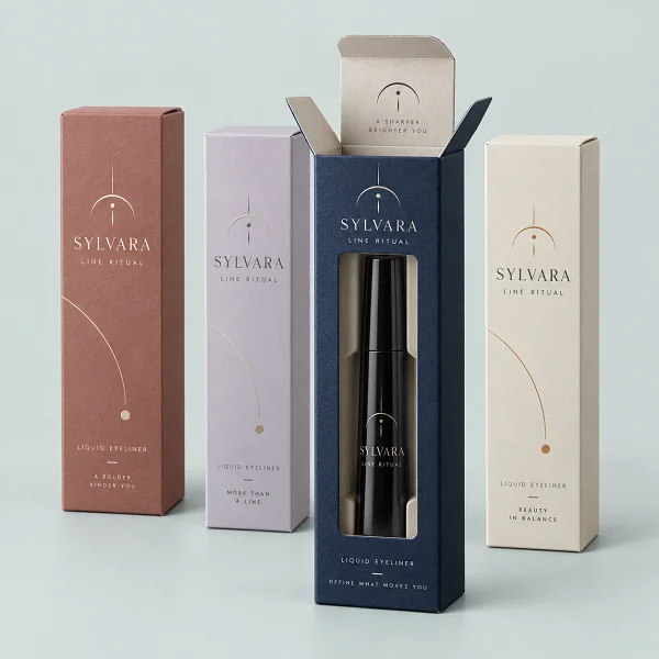 Order Wholesale Eyeliner Boxes by Fine Packaging Australia