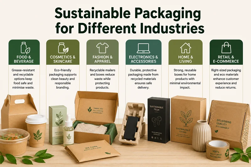 Sustainable Packaging for Different Industries