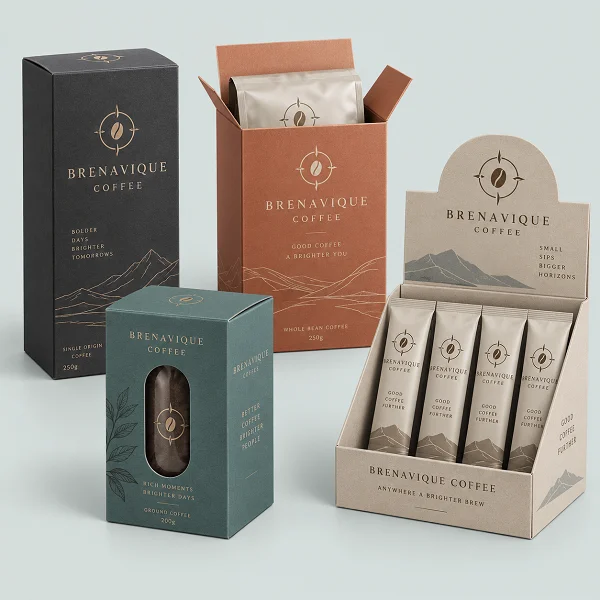 Wholesale Custom Coffee Boxes