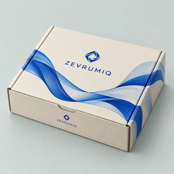 branded mailer box with logo