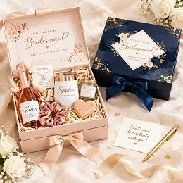 bridesmaid proposal box au