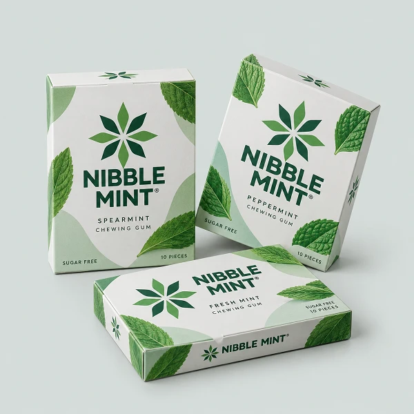bulk chewing gum packaging boxes