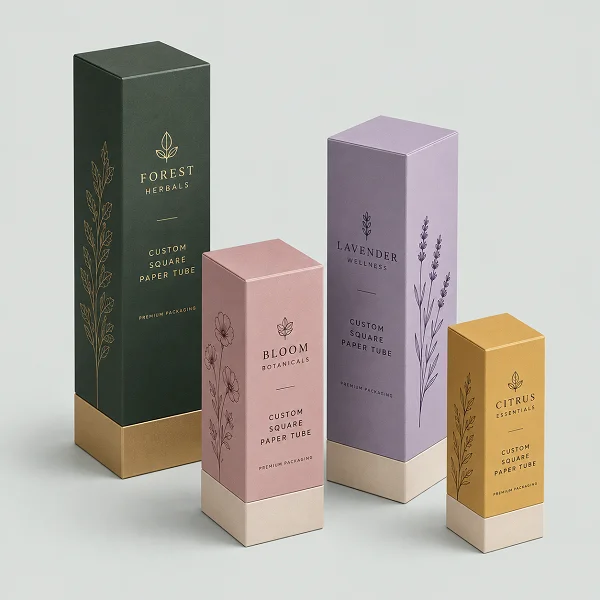 bulk custom printed square paper tubes australia