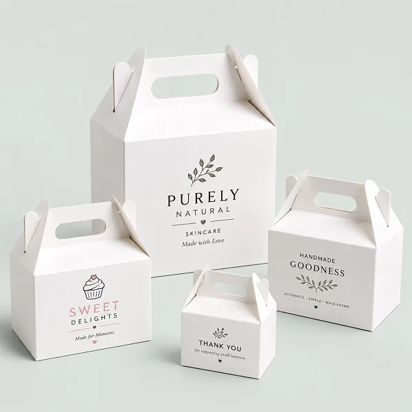 bulk custom white gable boxes fine packaging australia