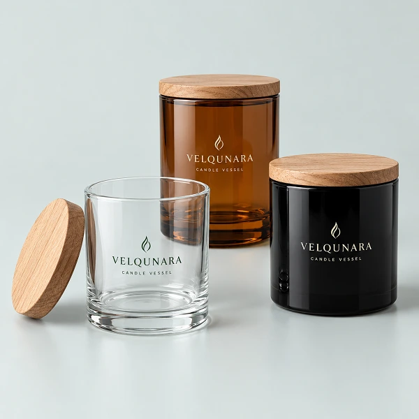 bulk glass candle jars