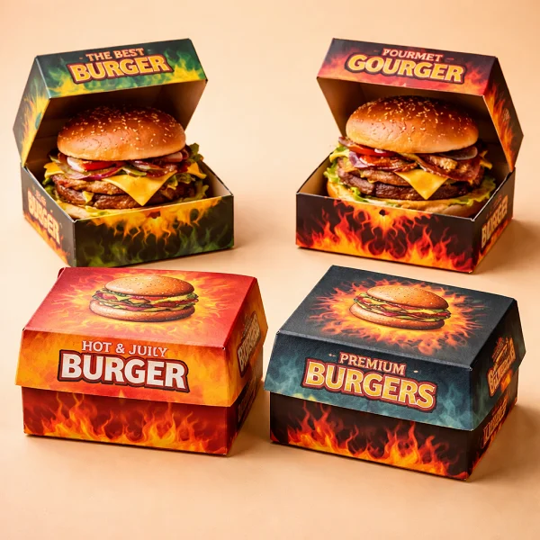 bulk takeaway burger packaging boxes fine packaging