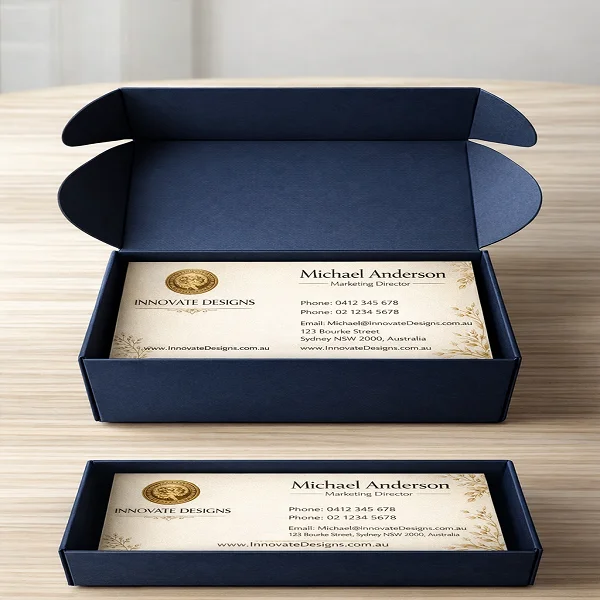 business card boxes wholesale australia