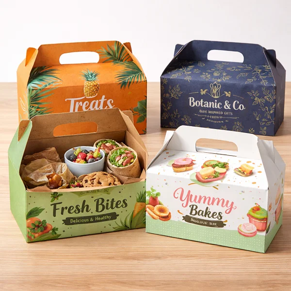 cardboard printed gable boxes bulk fine packaging