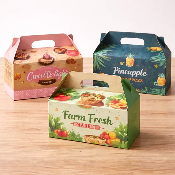 cardboard printed gable boxes wholesale au fine packaging