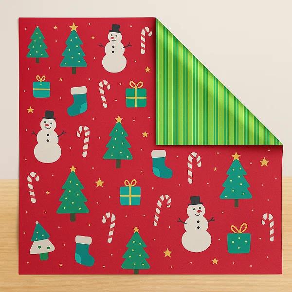 christmas wrapping paper