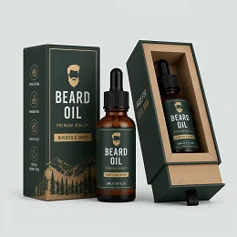 custom beard oil boxes fine packaging au