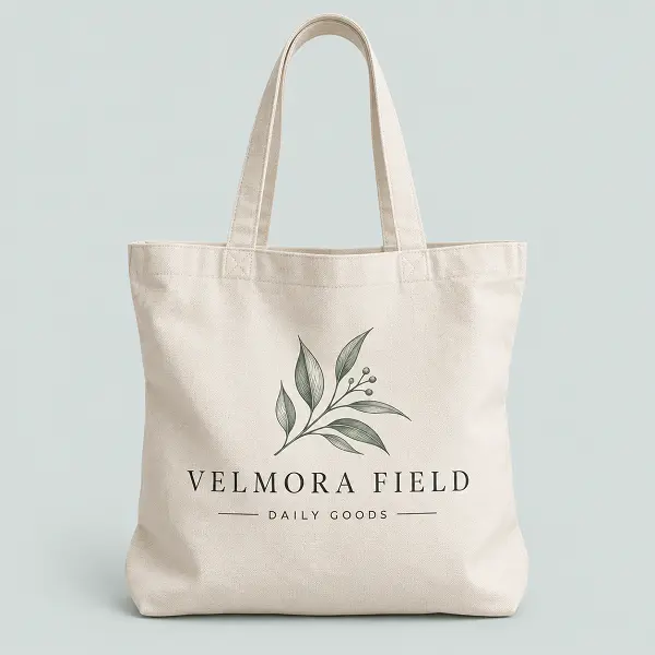 custom canvas bag with logo