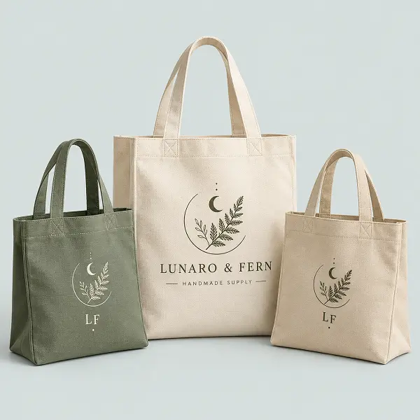 custom canvas bags in bulk
