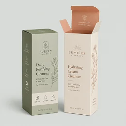 custom cleanser boxes fine packaging au