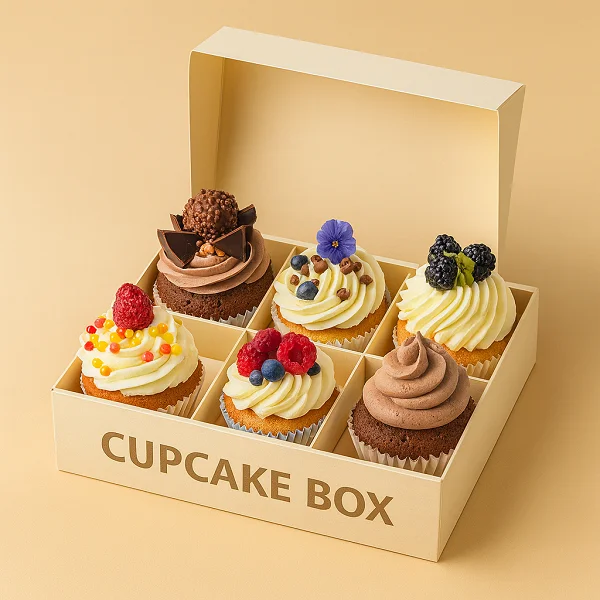 custom cupcake boxes