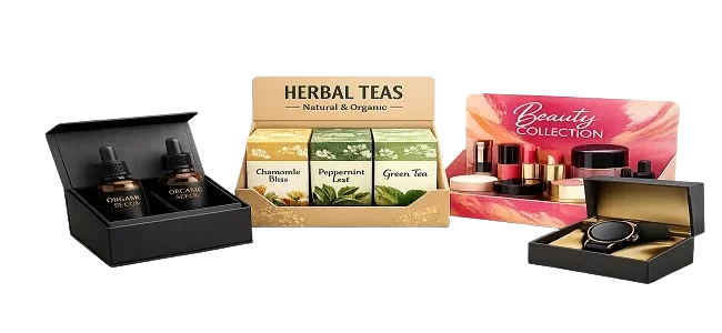 custom display boxes fine packaging