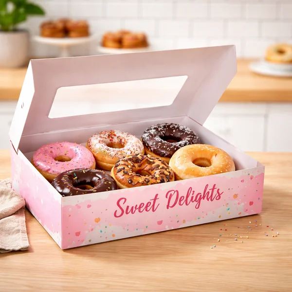 custom donut box fine packaging au