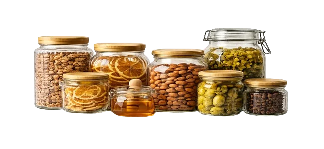 custom glass jars fine packaging 