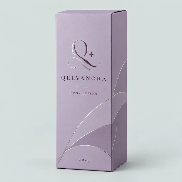 custom lotion box with logo