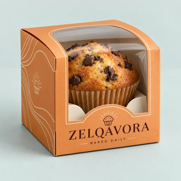 custom muffin box with logo