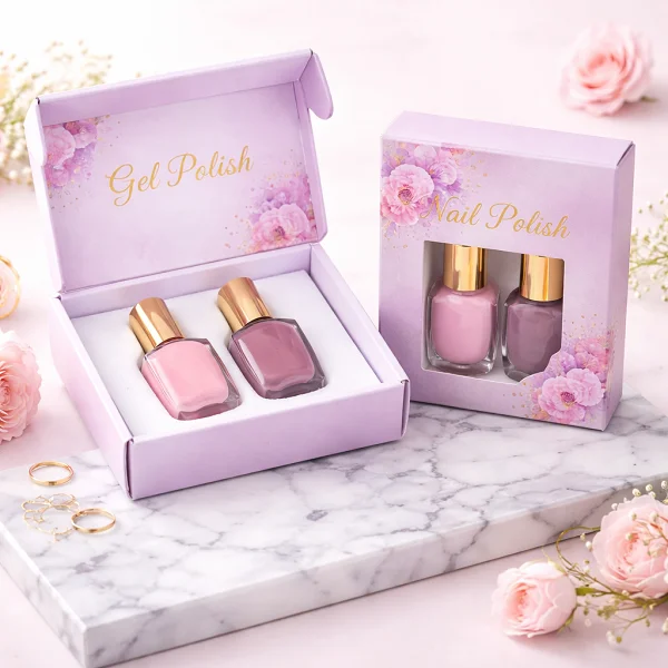 custom nail polish boxes wholesale fine packaging