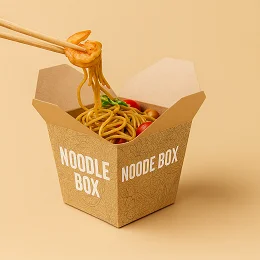 custom noodle poxes fine packaging