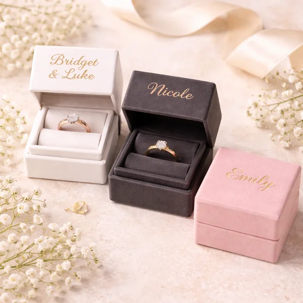 custom personalised ring boxes australia