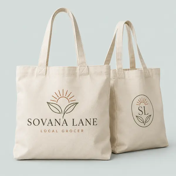 custom printed canvas bags