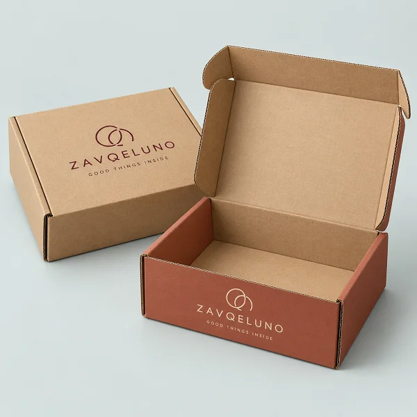 custom printed die cut shipping boxes
