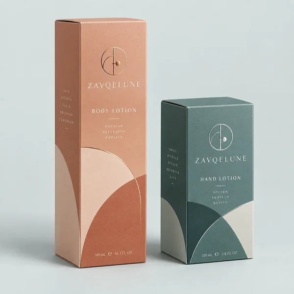 custom printed lotion packaging boxes au