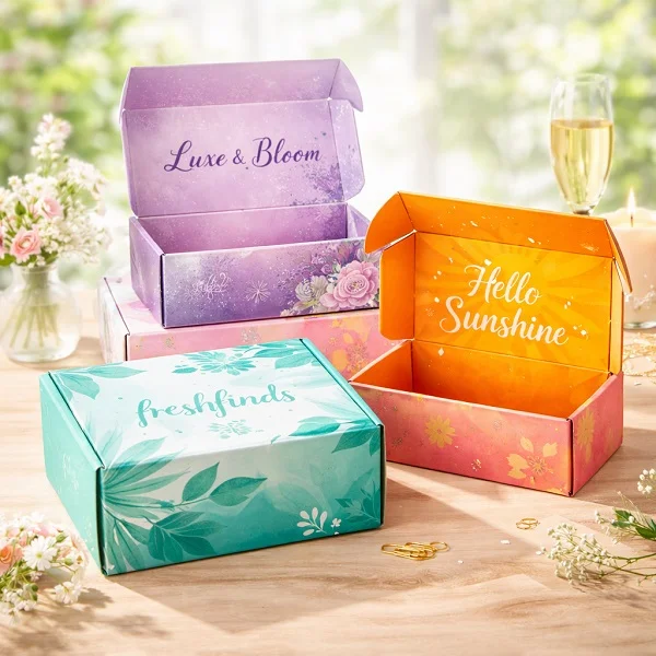 custom printed mailer boxes with logo