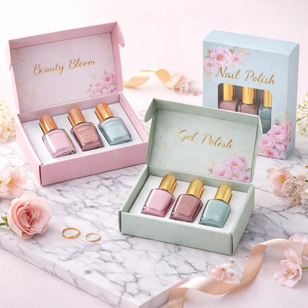 custom printed nail polish packaging au