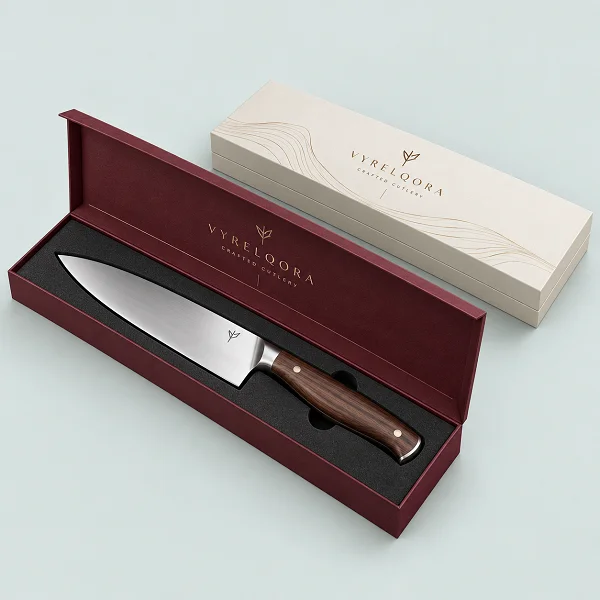 custom printed rigid knife packaging boxes