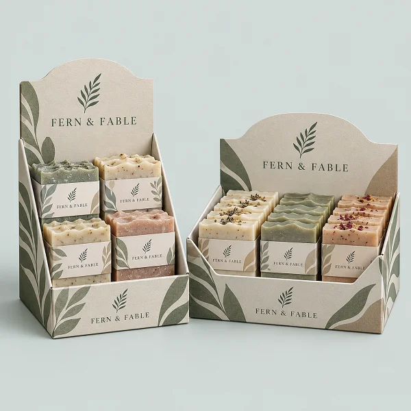 custom printed soap display boxes